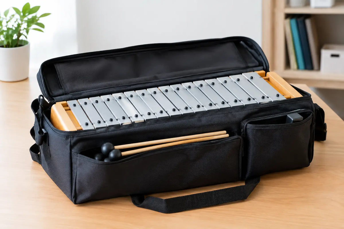 School Xylophone Bag With Pockets That Works