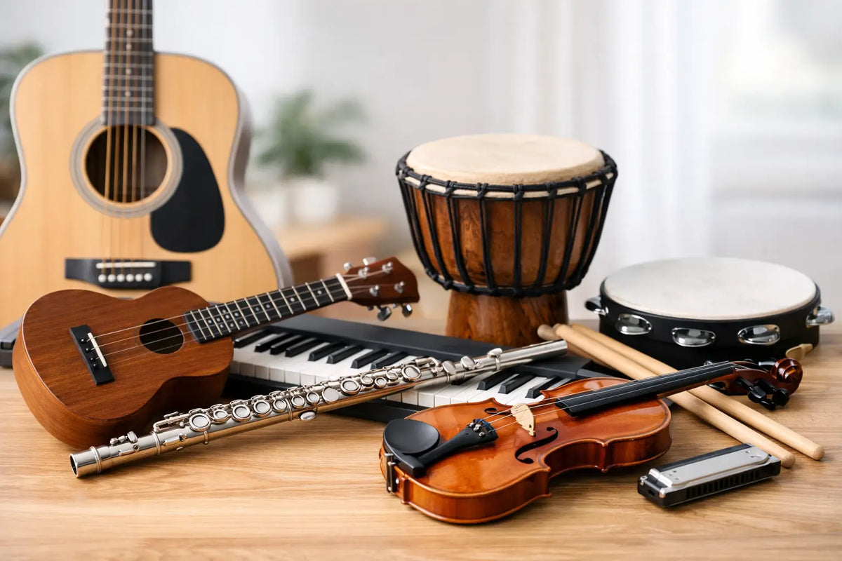 7 Easy Instruments for Adults to Start