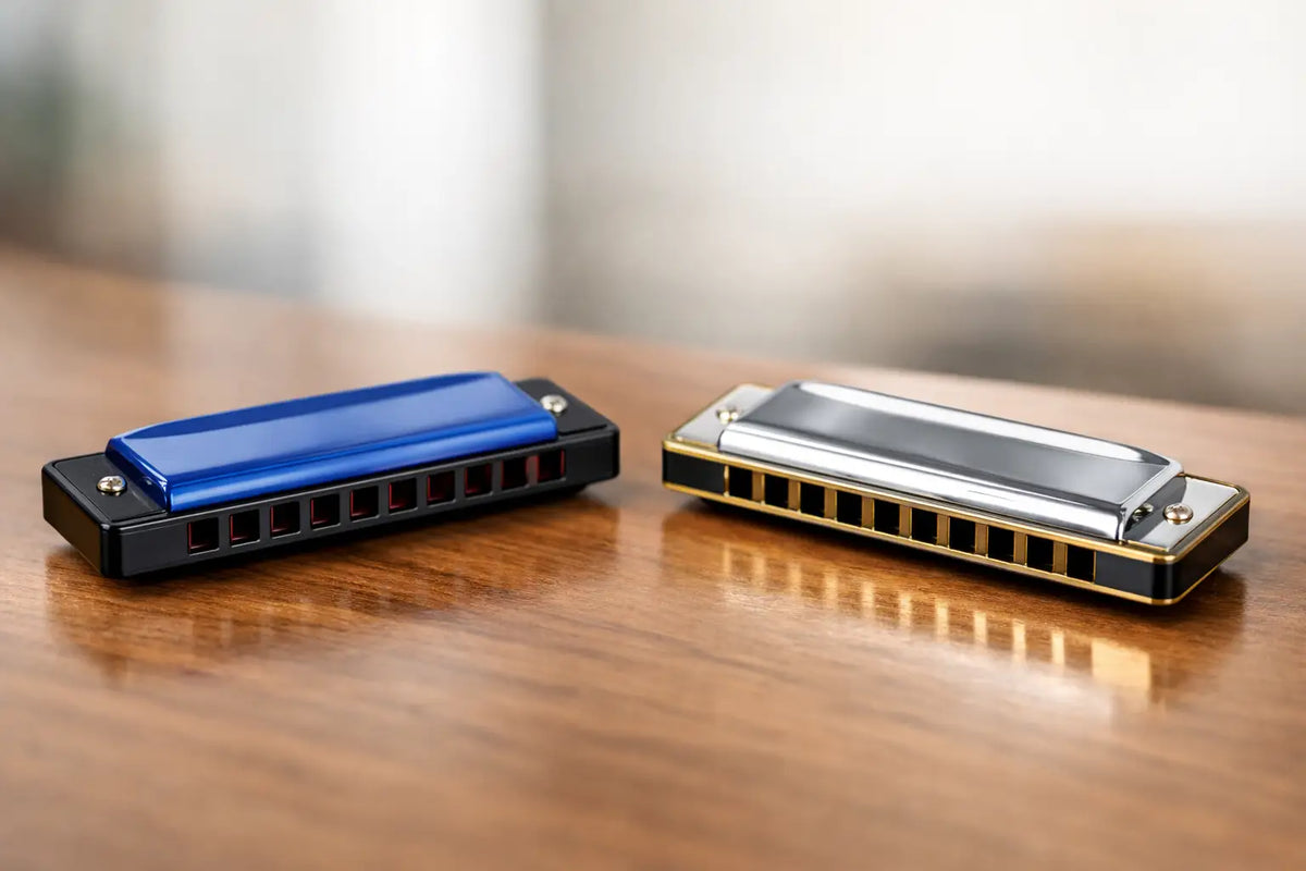 Plastic Harmonica vs Metal Harmonica