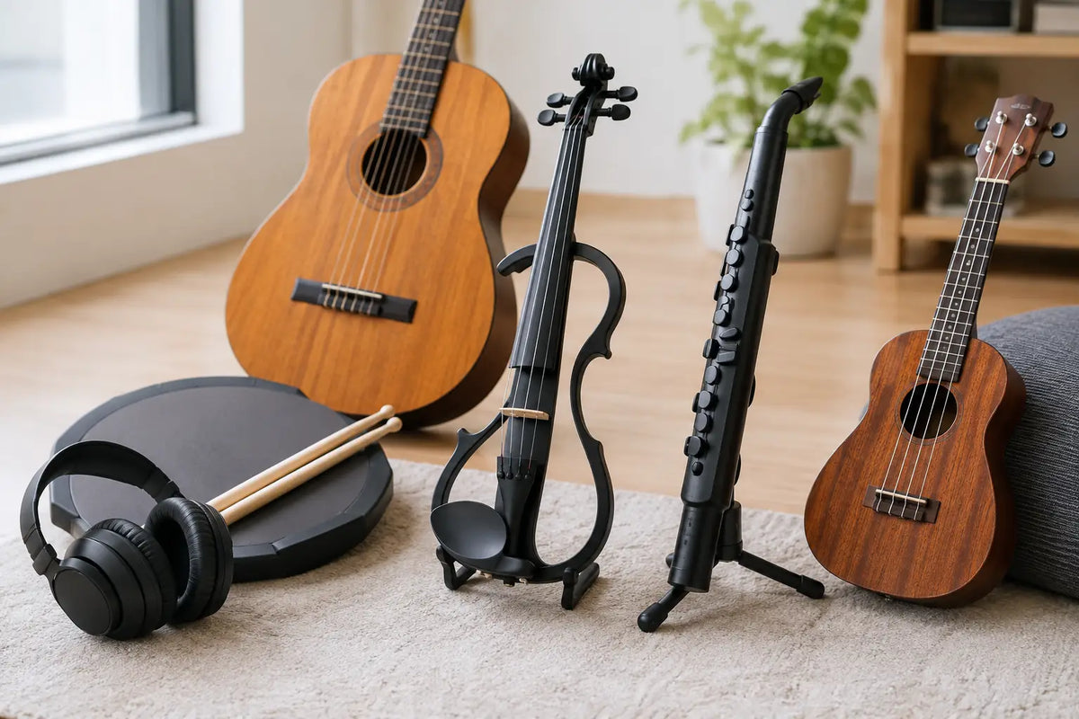7 Best Quiet Practice Instruments for Beginners