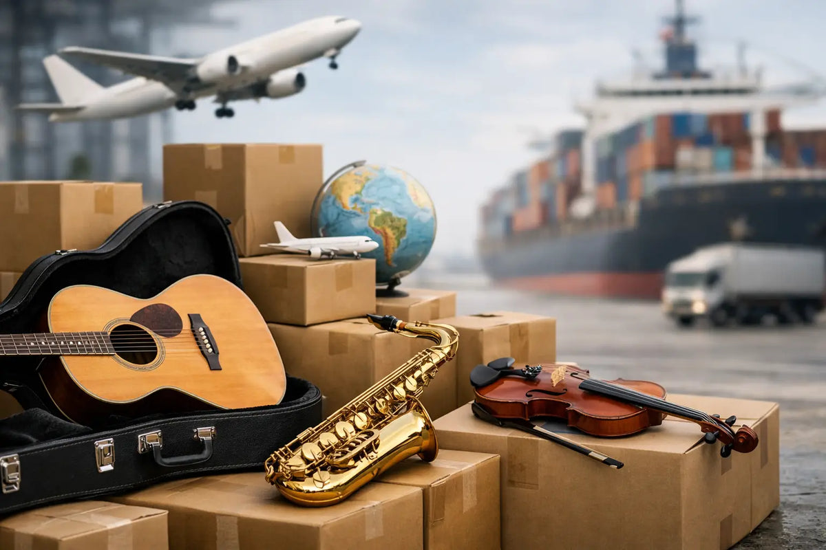 Worldwide Shipping Musical Instruments Made Easy