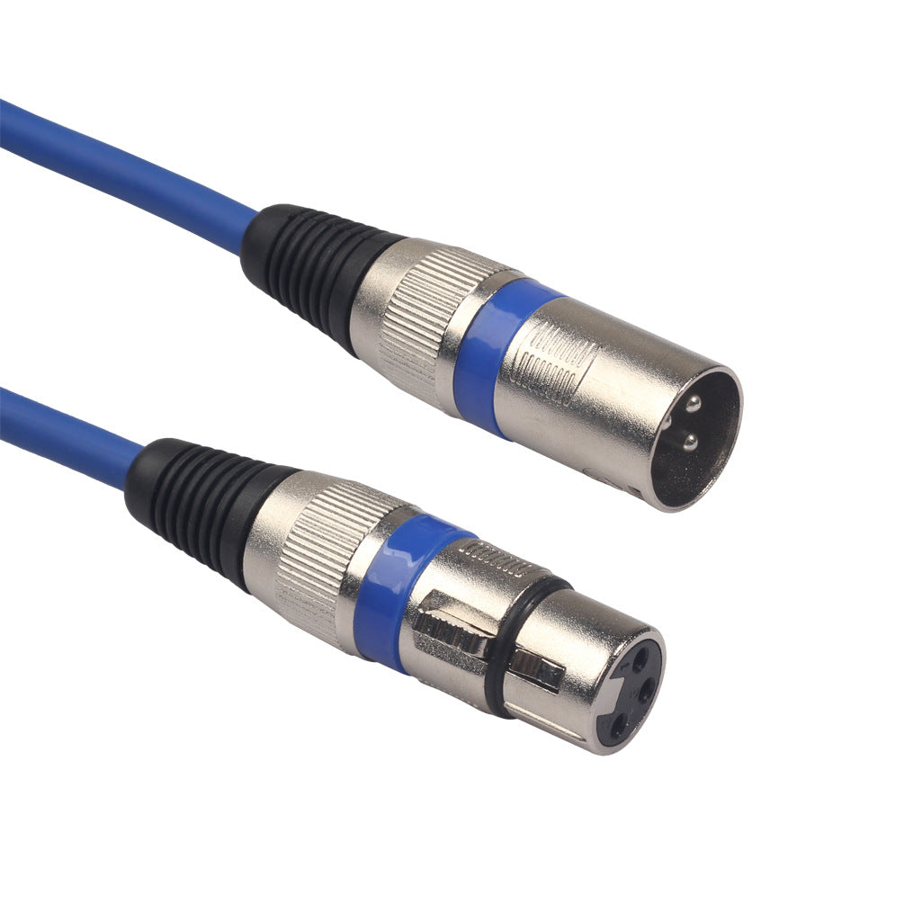 Cannon Male To Female Mixer Microphone Color Large Three-core XLR Balance Line For Microphone Sound Card