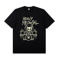Drum Set Drum Stick Pattern Men's Short-sleeved T-shirt