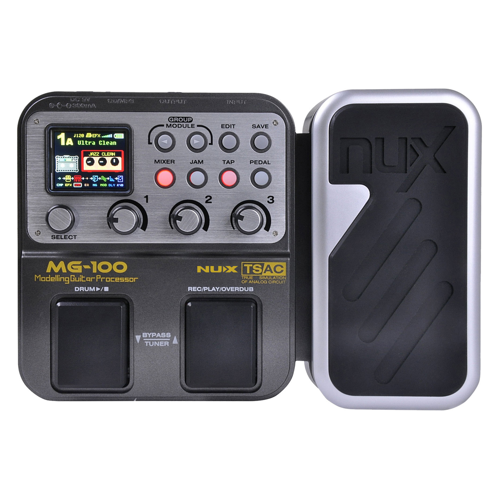 Integrated electric guitar effects