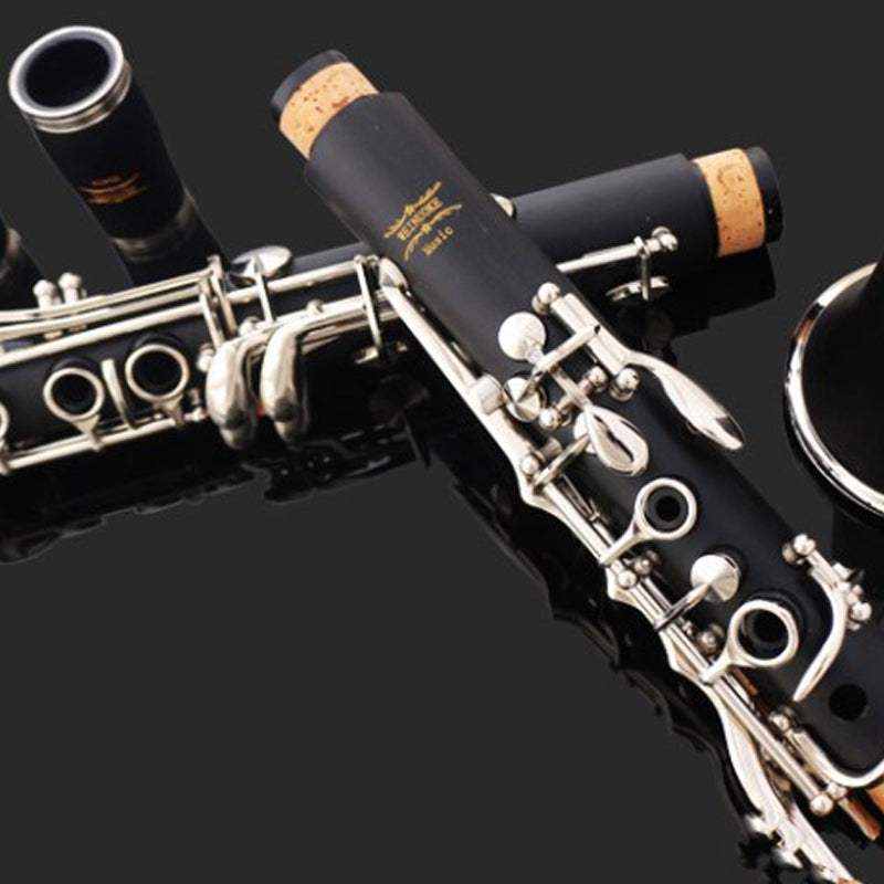 B Flat 17 Keys Bakelite Clarinet With Luggage