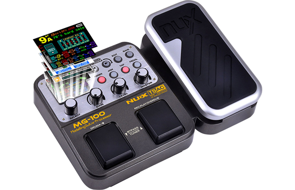 Integrated electric guitar effects