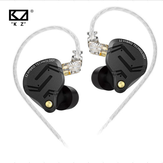 12-unit Circle Iron Earphone Adjustable Tone Monitor In-ear Changeable Wire