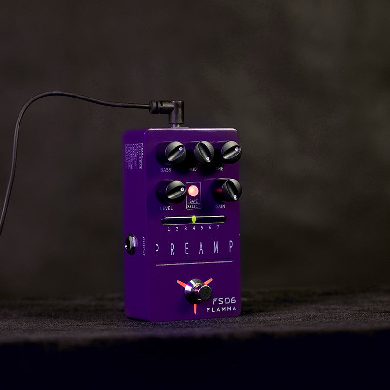 Electric Guitar FS06 Single Step Nail Digital Pre-cycle Simulation
