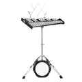 30 Note Glockenspiel Xylophone Bell Kit, Professional Percussion Instrument Set With Mallets, Drum Sticks, Music Stand, 8" Practice Pad, Adjustable Stand And Carrying Bag For Students &amp; Adults