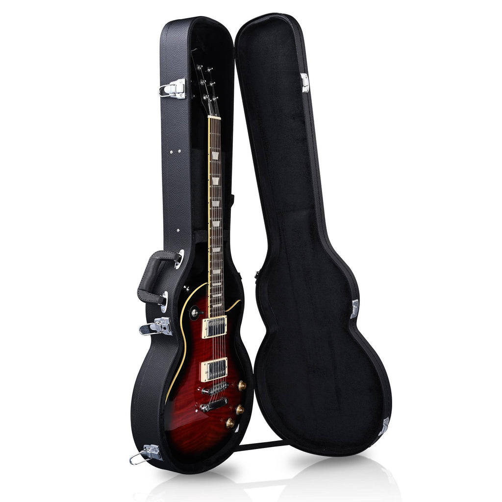 Folk Guitar Outer Box, Made Of Hard Plywood Wrapped In PU Leather, Not Shipped On Weekends
