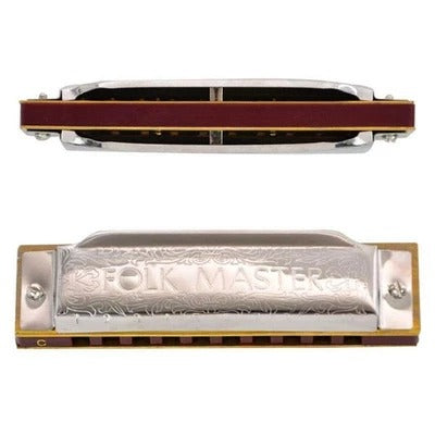 Ten hole blues harmonica