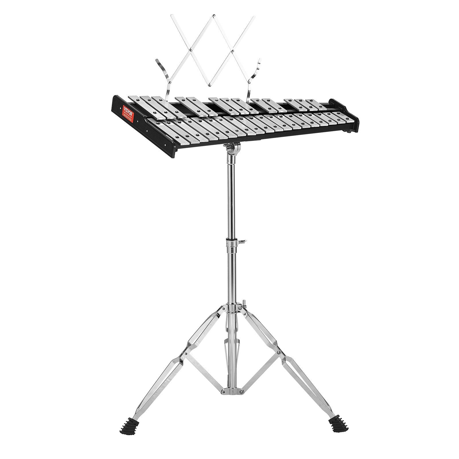 32 Note Glockenspiel Xylophone Bell Kit, Professional Percussion Instrument Set With Mallets, Drum Sticks, Music Stand, Adjustable Stand And Carrying Bag For Students &amp; Adults