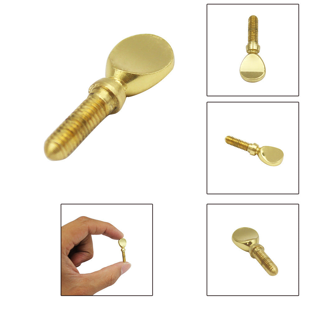 Saxophone Neck Screws Flute Neck Confinement Screws Flat Screws Saxophone Accessories