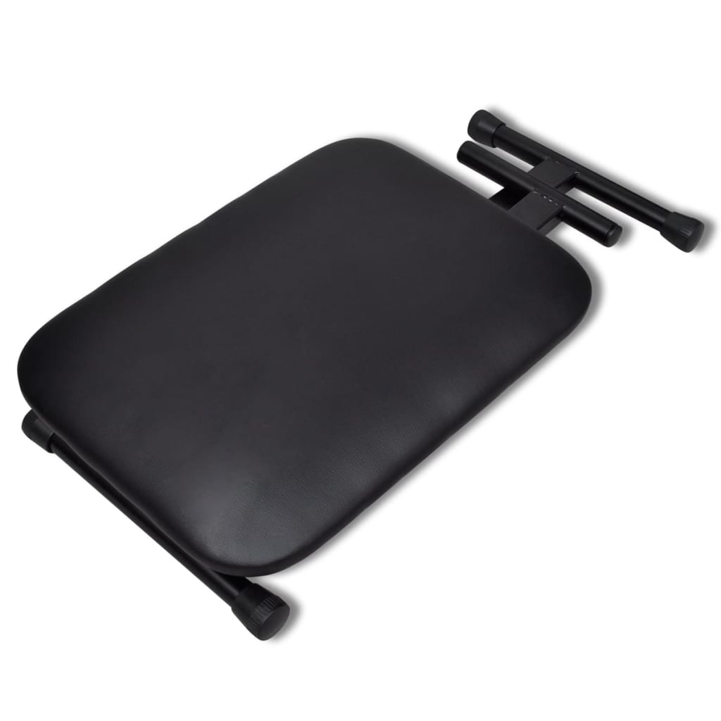 Adjustable keyboard stand and stool set