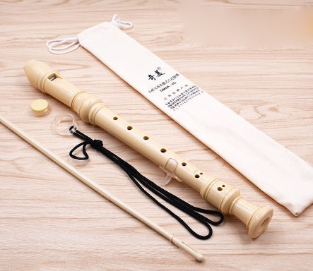 Children's Flute Instrument With Six Holes And Eight