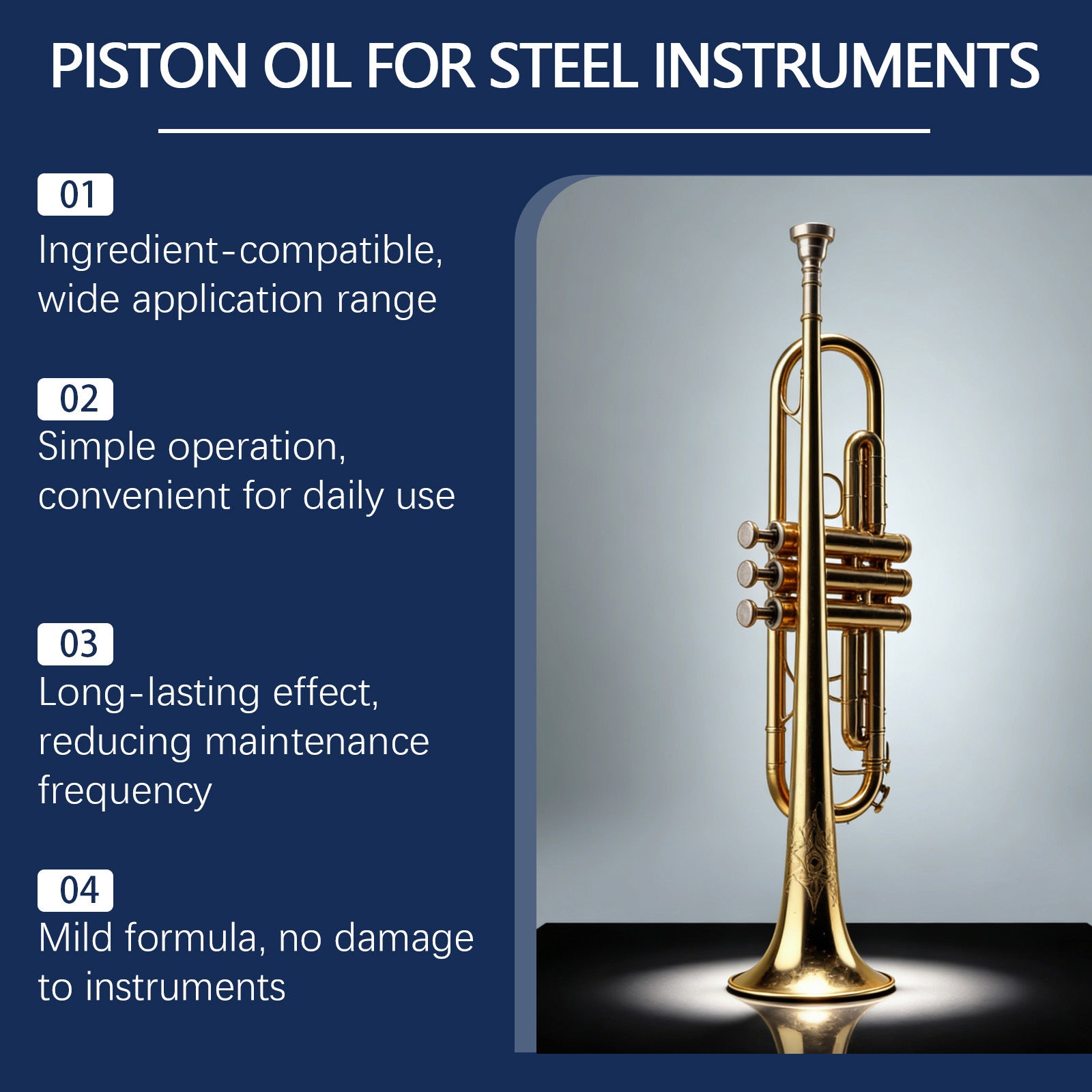 Piston Oil For Brass Instruments