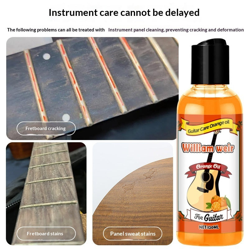 Guitar Care Maintenance Oil Instrument Bass Piano Panel Maintenance