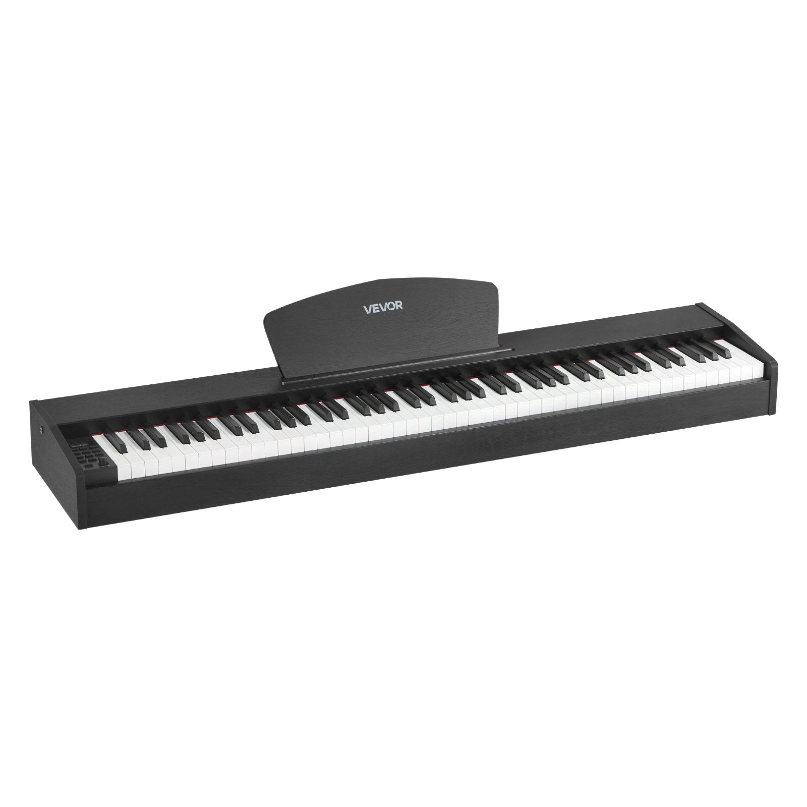 Weighted Digital Piano 88 Keys Full-Weighted E-Piano Dual Keyboard & Speakers With Music Stand Sustain Pedal