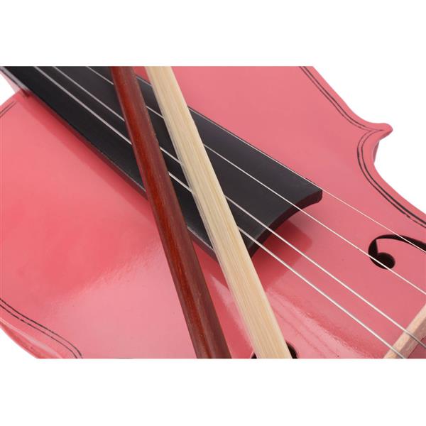 Pink Violin and Box Bow Rosin