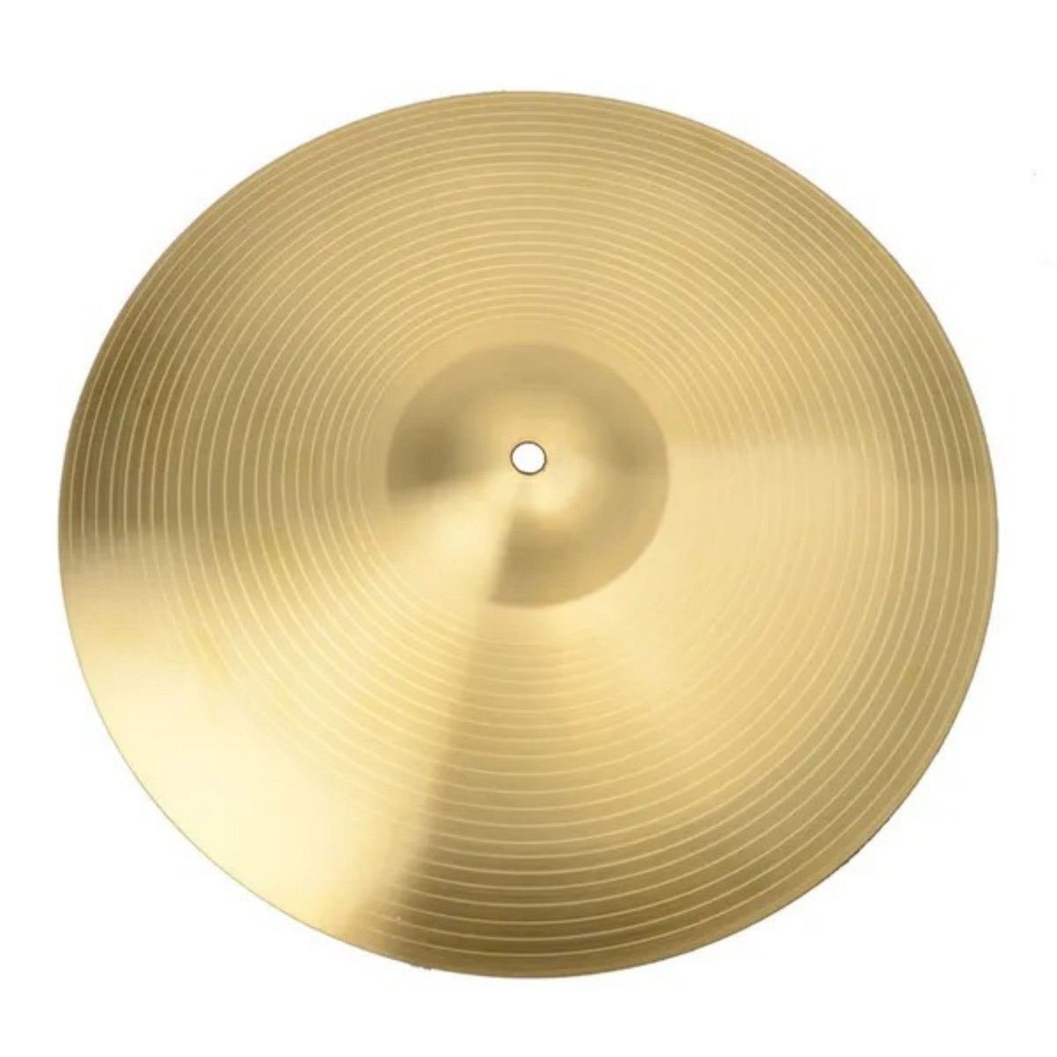 Professional 16 0.7mm Copper Alloy Crash Cymbal For Drum Set Golden