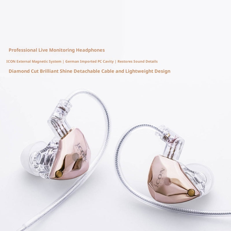 Monitor Sound Card Computer Wired In-ear Not With Microphone For Anchor Special Headset
