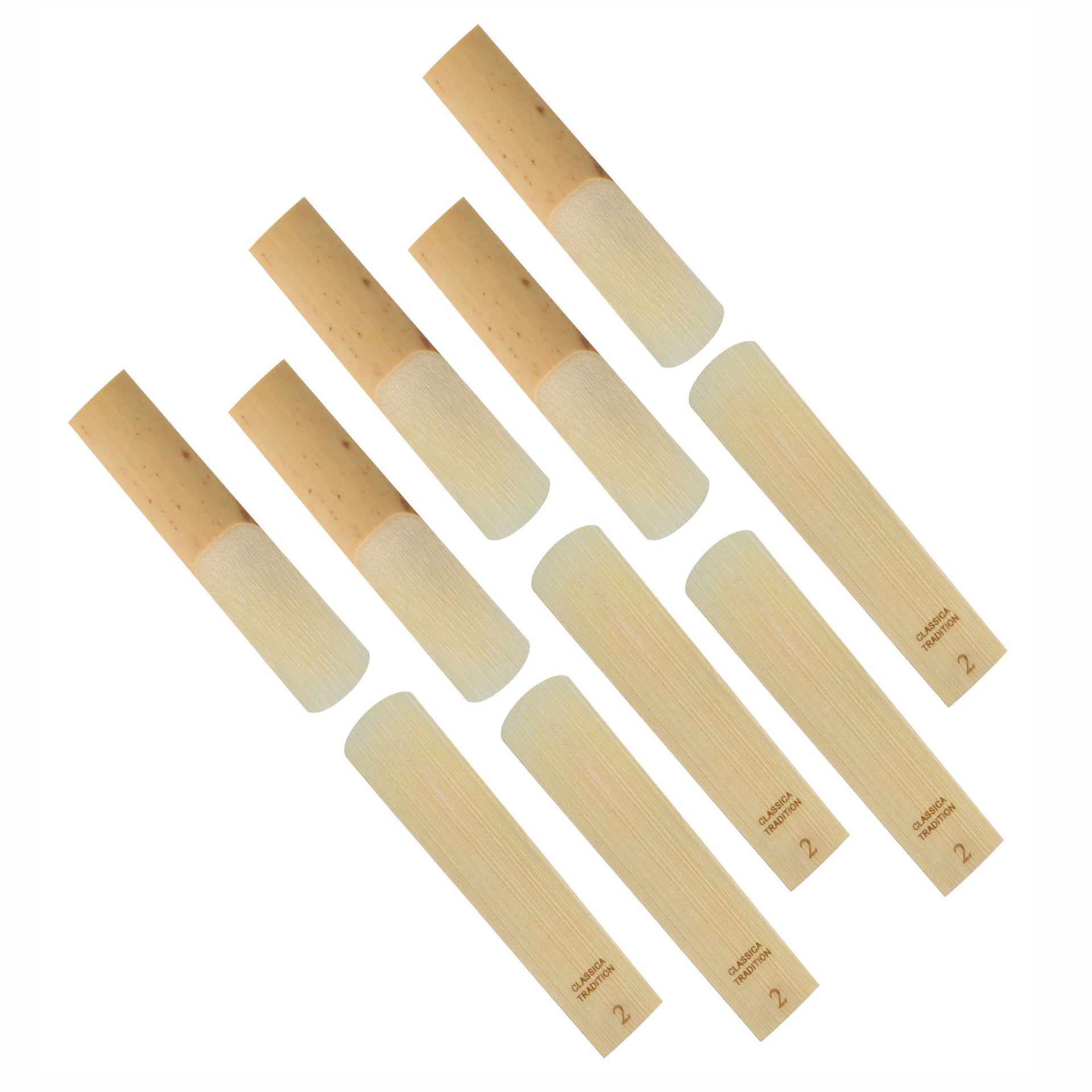 10-piece Clarinet Reeds In Various Hardnesses